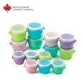 thumbnail image 1 of Melii Contenant détachez & partez (2oz, 6 pcs + 4oz, 4pcs + 6oz, 4pcs) pour Bébés, Enfants er Adultes, 1 of 8
