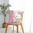 thumbnail image 4 of Hello Kitty Pillow Cover, Square Throw Pillow Cases For Couch Sofa Bed Living Room,Home Decorative, 12"X12", 4 of 9