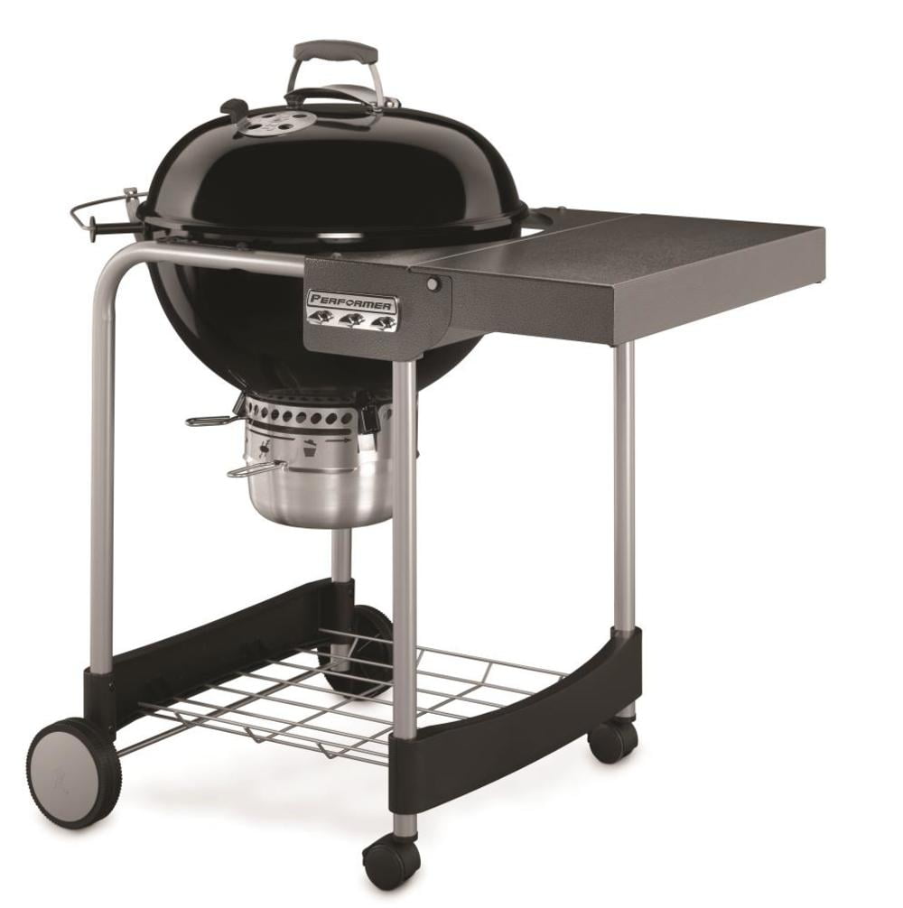 Weber Performer 22 In. BBQ Outdoor Charcoal Grill, Black