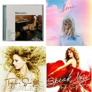 Midnights (X) (Jade Green CD) & Lover (Deluxe) (Version 4) & Fearless & Speak Now
