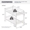 thumbnail image 6 of Leumius Metal Bunk Bed Twin Over Twin,Heavy Duty Bed Frame with Safety Guard Rails and Space-Saving Design,Steel Bed for School, Bedroom,White, 6 of 11