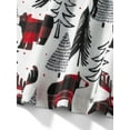 thumbnail image 7 of KelaJuan Family Matching Christmas Pajamas, Deer  Christmas Tree Print Long-Sleeved Tops + Trousers Sleepwear Outfits, 7 of 7