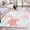 Coral Red, variant on Hallway Runner Rug 2x6 Ft, Red Aqua Coastal Non Slip Area Rugs for Entryway, Sea Turtle Nautical Coral Summer Beach Washable Low Pile Accent Carpet for Indoor Corridor Laundry Kitchen Bedside