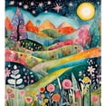 thumbnail image 2 of CafePress - Warm Spring Night - 12"x 13", 100% Recycled, Reusable Grocery Bag, 2 of 3