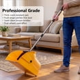 thumbnail image 5 of Gamexcel Commercial Dustpan with 43" Long Handle Outdoor Indoor for Courtyard Garage Lobby Mall Market Floor Home Kitchen Room Office Pet Hair Rubbish - Yellow, 5 of 8