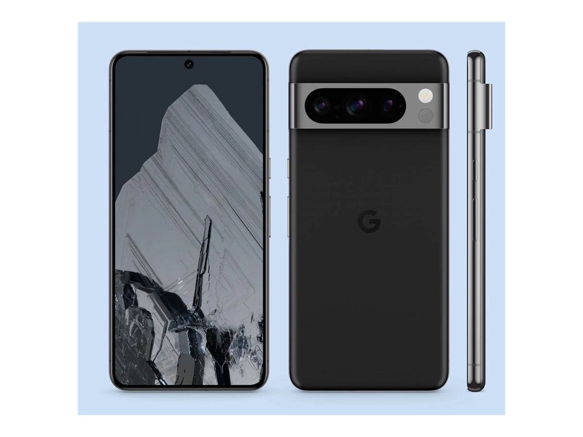 Restored Google Pixel 8 Pro - Unlocked Android Smartphone with Telephoto Lens and Super Actua Display - 24-Hour Battery - Obsidian - 128 GB (Refurbished)