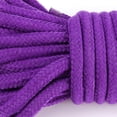 thumbnail image 3 of Casewin Twisted Cotton Rope – Natural Cotton Fiber Cord – Durable Versatile Utility Rope – Boating, Camping, Crafting, Binding, Décor, Recreation – Purple Color, 3 of 7