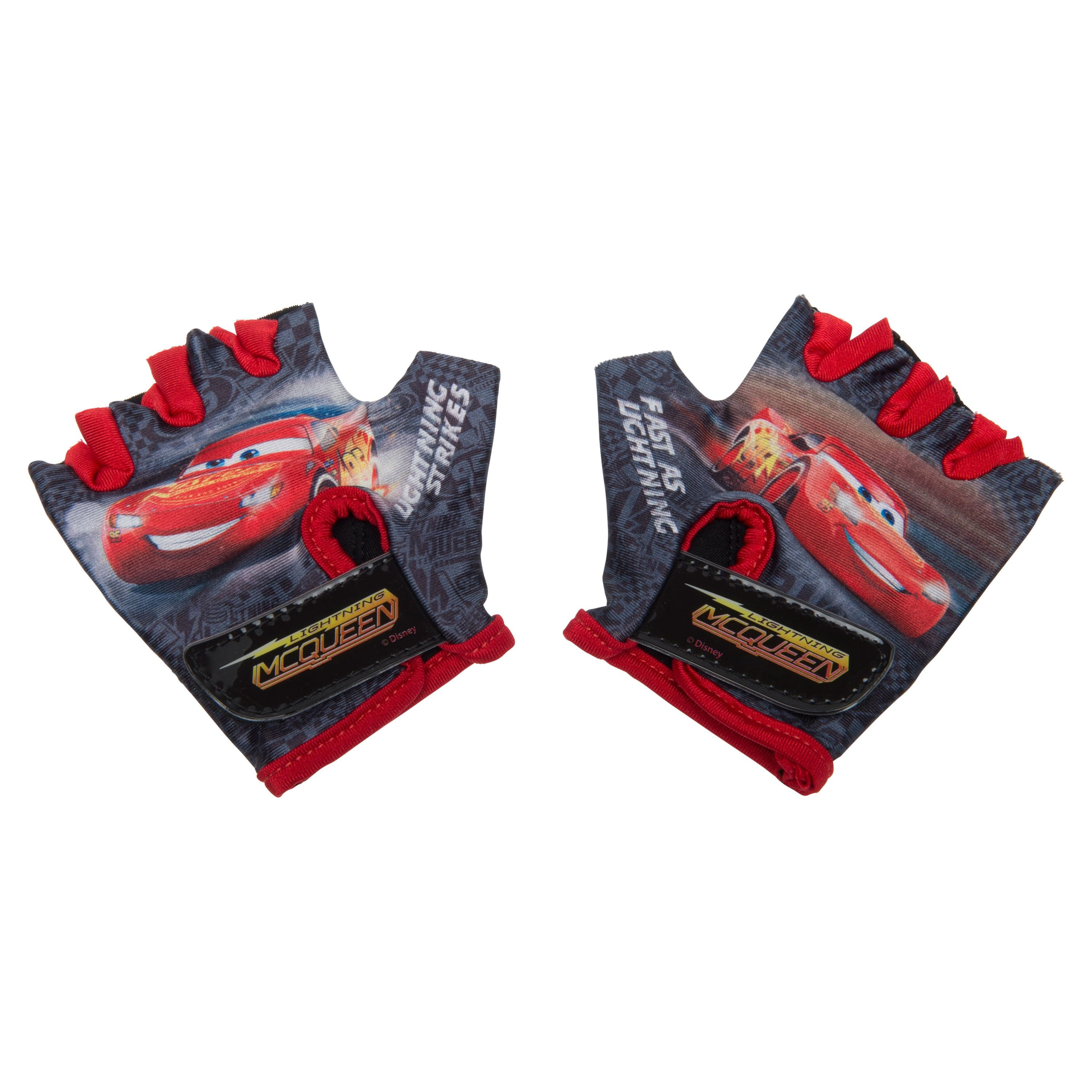 Bell Disney Cars Protective Pad and Glove Set, Red/Black