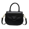 thumbnail image 3 of Bolso de hombro para mujer Yuyangstore PU Negro, 3 of 8
