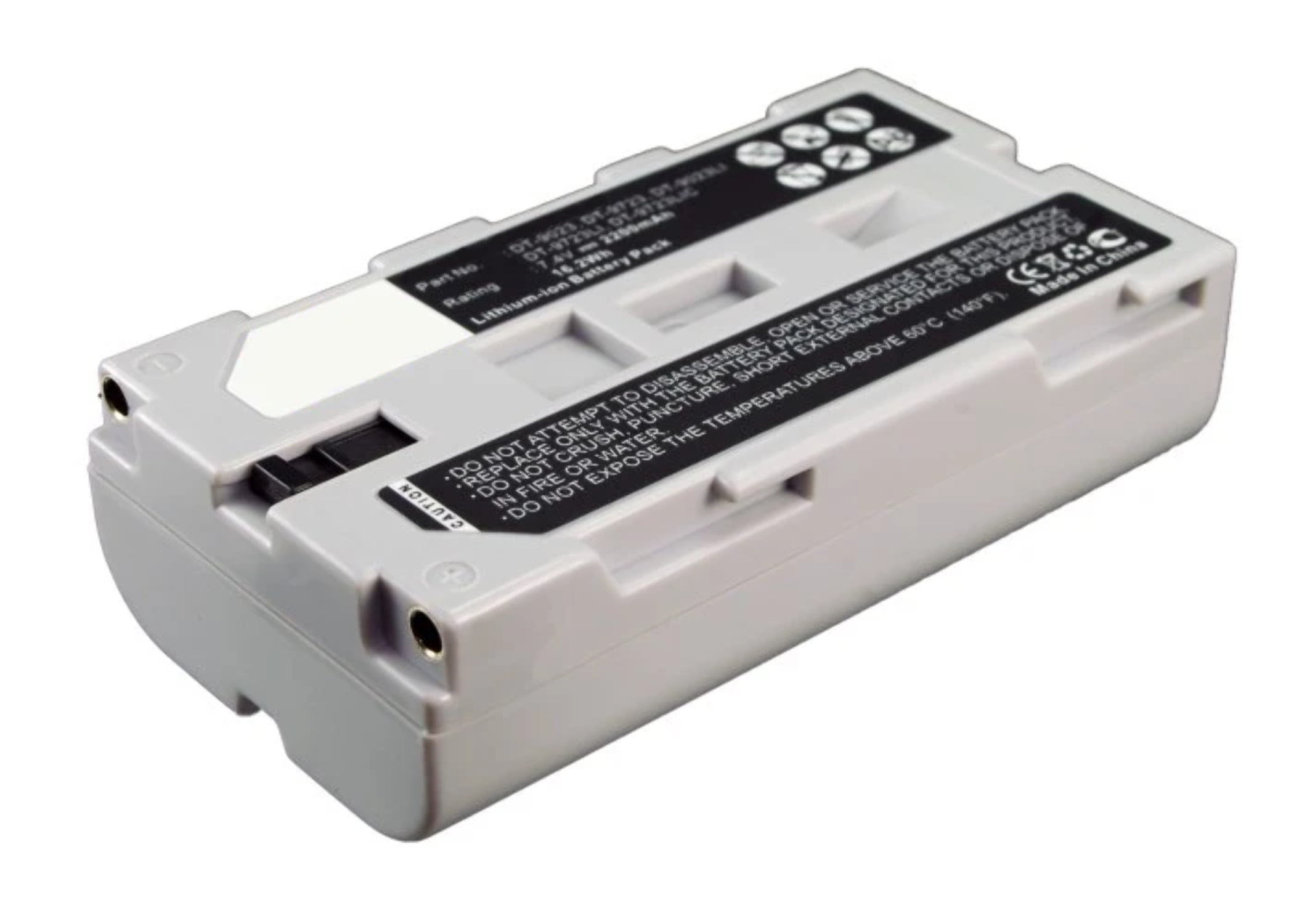 2600mAh Li-ion Fully Compatible with Casio IT-3000 Replacement for Casio DT-9723LI Battery 