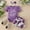 k-1161Purple2310, variant on SONGGE Toddler Baby Girls Clothes Summer Outfit Sets Short Sleeve Daddy Mama Saying O-Neck Romper Floral Shorts Headband Cartoon Versatile Clothing Sets