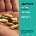 thumbnail image 2 of ONNIT Total Human® Complete Supplement Packs, Day & Night Support, 30-Day Supply, 2 of 9
