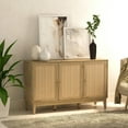 thumbnail image 6 of Home Living Room Storage Bodrum 50" Wide Beaufort Oak Manufactured Wood Sideboard, 6 of 6
