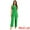 Grass Green, variant on Women's Casual Sleeveless Shawl Collar Office Jumpsuit XL Grass Green