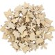 thumbnail image 2 of 150 piezas de adornos de madera con temática navideña, mini rodajas de madera natural, rodajas de madera decorativas recortadas para adornos de árbol de Navidad colgantes, manualidades de bricolaje Xm, 2 of 5