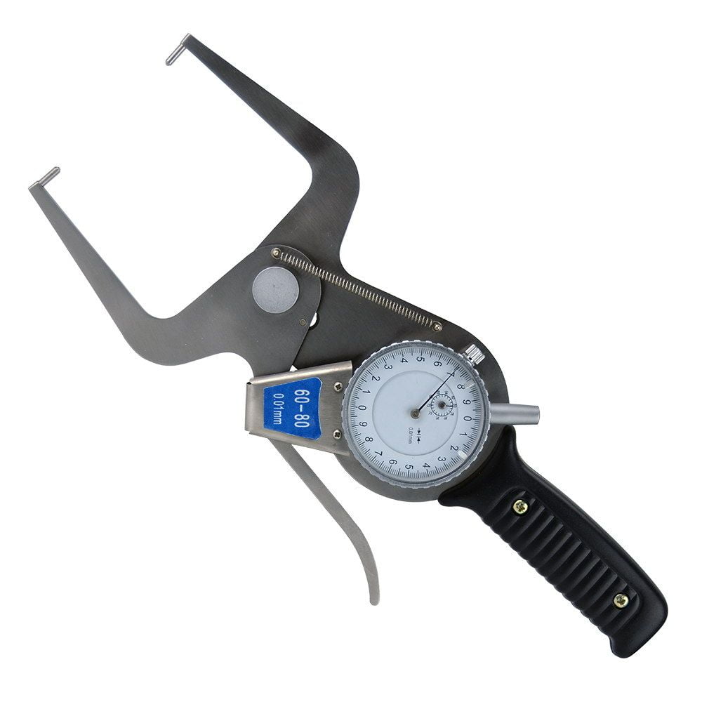 2.4 to 3.1 inches (60-80mm) External Dial Calipers