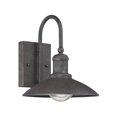 thumbnail image 5 of Mica 1-Light Outdoor Wall Lantern in Artisan Rust, 5 of 6