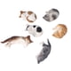thumbnail image 2 of Mini Cat Statues, Detailed Texture Super Cute Mini Cat Figures Sleeping Style 6Pcs For Desk ANGGREK Otros, 2 of 8