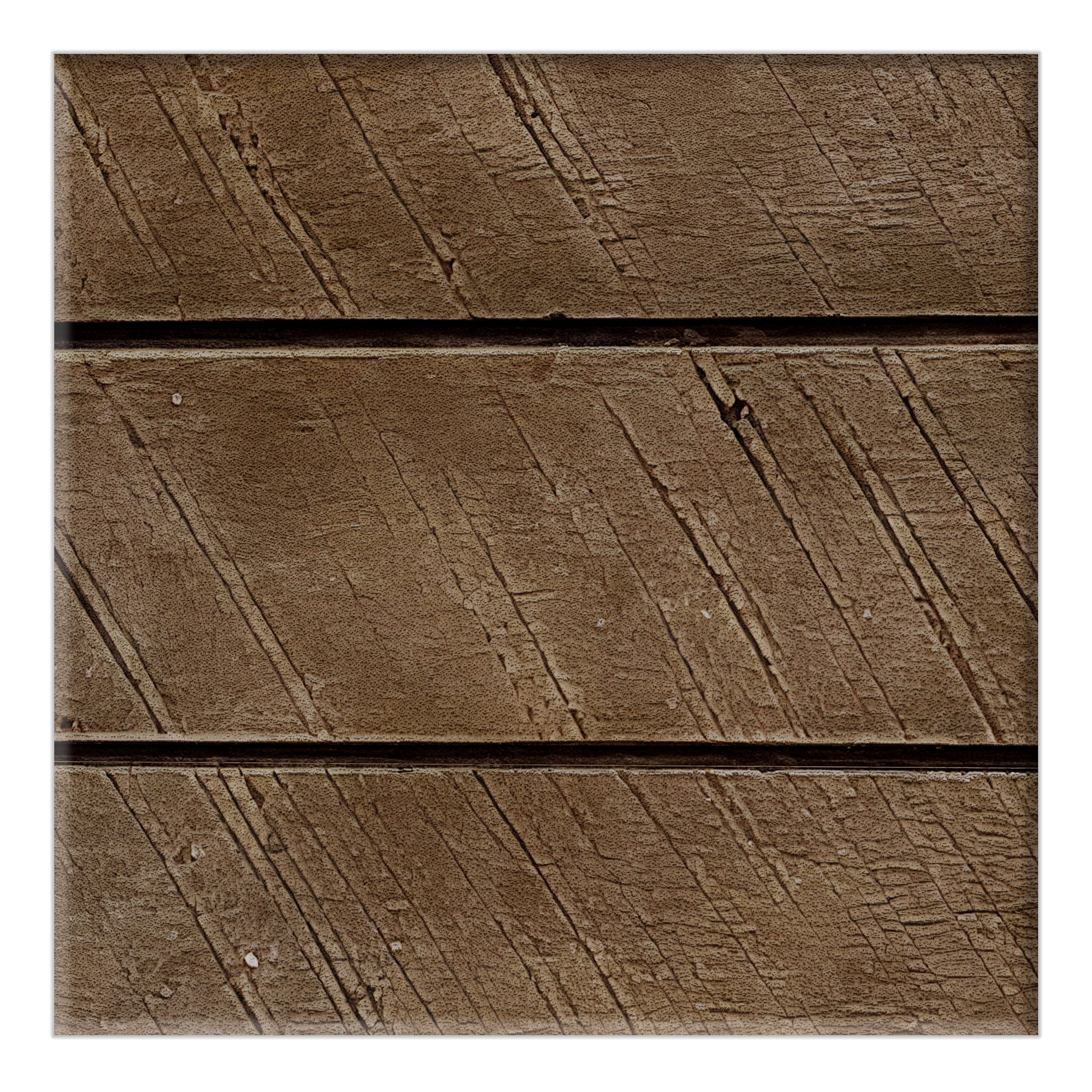 Pure Garden 15.7”, 12.7” and 10” Large Outdoor Planters Set of 3 (Brown)