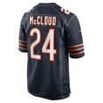 thumbnail image 3 of Men's Nike Nick McCloud  Navy Chicago Bears Team Game Jersey, 3 of 6