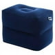 thumbnail image 1 of BR Reposapiés Inflable de Avión Azul - Almohada de Viaje para Vuelo, Tren y Coche - Reposapiés de PVC Portátil y Lavable - Accesorio de Viaje Esencial, 1 of 5