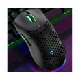 thumbnail image 3 of XYH80 Gaming Mouse 7 Button RGB Lighting Honeycomb Design 2.4G Wireless Sensitive Mouse for Office - Black, 3 of 5