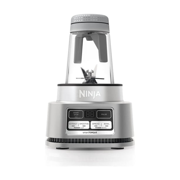 Procesador de Alimentos Ninja Digital 1100 Watts 2 vasos 710 ml Cuchilla de Acero Inoxidable Color Plata