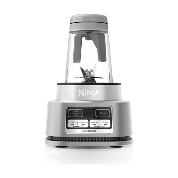 Procesador de Alimentos Ninja Digital 1100 Watts 2 vasos 710 ml Cuchilla de Acero Inoxidable Color Plata