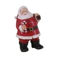 thumbnail image 5 of Santa Claus Statue Resin Figurine Hand Painted Christmas Decor for Home Tabletop Winter Festival, 5 of 9