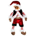 thumbnail image 2 of Vickerman 14" Holly Jolly Collection Mouse Doll, Pack of 2, 2 of 4