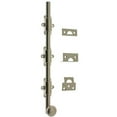 thumbnail image 2 of idh by St. Simons Solid Brass 12'' Heavy Duty Surface Bolt with Round Knob, 2 of 7