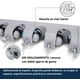 thumbnail image 5 of Organizador de Escobas y Trapeadores Blanco para Pared y Closet para Hogar, Baño, Cocina, Garaje y J, 5 of 6