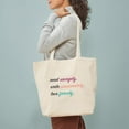 thumbnail image 3 of CafePress - Read, Write, Love Tote Bag - Unisex Canvas Tote Bag, Beige, 1-Piece, 3 of 7