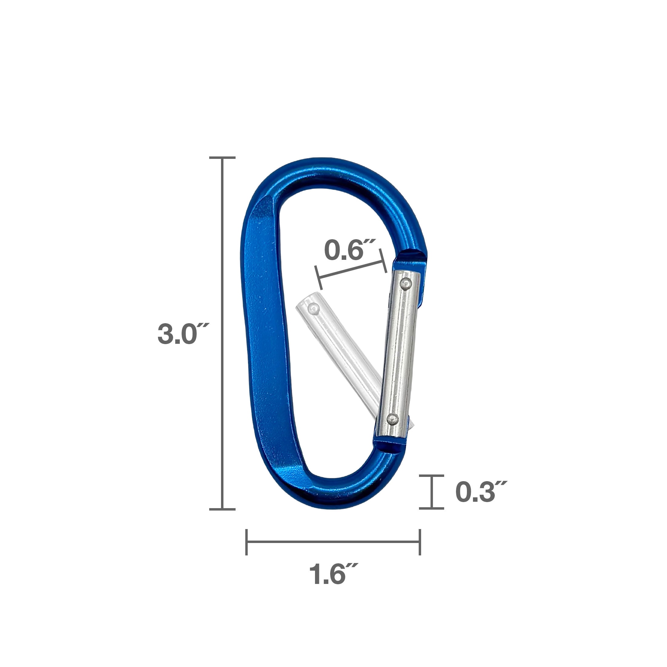 3" Aluminum Spring Link, 2 pack, Peerless Chain Company, #4727038W