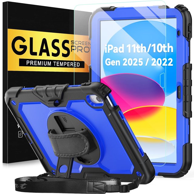 Funda Resistente BLOSOMEET para iPad 11ª/10ª Generación 11" Azul