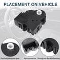 thumbnail image 3 of Unique Bargains HVAC Heater Blend Air Door Control Actuator Replacement for Jeep Liberty Durable No.5174382AA 1 Pcs, 3 of 6