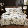 thumbnail image 1 of Pájaros Ropa de Cama American Country Chic King 3 Pcs Hojas Pájaro Funda Nórdica Egipcio, 1 of 7