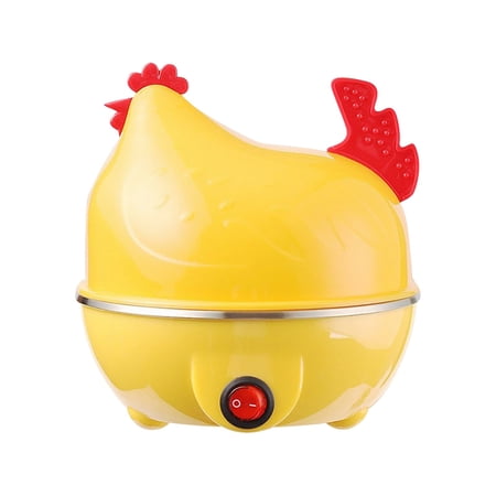 MOPOOR Electric Rapid Egg Cooker for Hard Boiled/Poached/Scrambled Eggs,Mini Breakfast Machine Egg Cooker Single Layer Egg Steamer Kitchen Small Household Appliances Heating