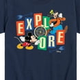 thumbnail image 3 of Disney - Mickey & Pluto - Explore Around You - Youth Short Sleeve Graphic T-Shirt, 3 of 5