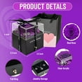 thumbnail image 3 of Eternal Rose with Necklace Earrings Set Birthday Gifts for Women Mom Preserved Real Flowers Mothers Day Valentines Day Gifts Anniversary Jewelry Sets for Women Grandma Wife Girlfriend Her (Purple), 3 of 9