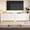 White, variant on Heynemo 56'' Sideboard Buffet with Storage Cabinet, Adjustable Shelves, 4-Door Accent Cabinet, Black