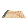 thumbnail image 2 of Ahgly Company Indoor Square Solid Orange Modern Area Rugs, 7' Square, 2 of 4