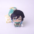 thumbnail image 3 of Muñeco de peluche de 10 cm con colgante de Genshin Impact, juego de anime, Zhongli Venti, Ajax, Klee Xiao, muñeco de peluche de dibujos animados para cosplay, regalo de decoración, 3 of 5