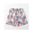 thumbnail image 4 of Family Matching Swimsuits Floral Mommy and Me Tummy Control Bikini Set Dad Son Swim Trunks Swimwear, 4 of 7