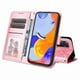 thumbnail image 4 of Funda tipo cartera GANGXUN para Xiaomi Redmi Note 11 Pro 4G/5G , diseño girasol, cuero PU, soporte, cierre magnético, tarjetero, 4 of 5