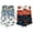 010+023, variant on B&Q Cozy Cotton Boxer Briefs for Little Boys - 6-Pack Assortment - Sizes 4T to 8T