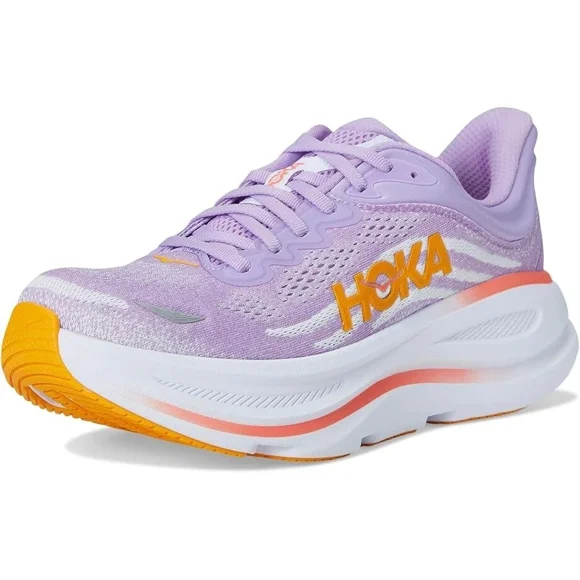 Hoka Bondi 9 Aster Flower/Starlight Glow Women's Running Shoes