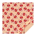 thumbnail image 1 of TIELUTT Sports Wrapping Paper Rugby Strong Wrapping Paper Christmas Solid Color Christmas Wrapping Paper Christmas Wrapping Paper with Cut Lines Wrapping Paper Kits Anniversary Wrapping Paper for Men, 1 of 3