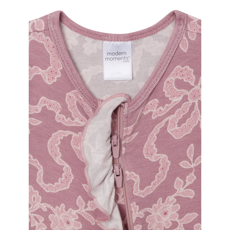 Modern Moments By Gerber Viscose Ruffled Sleep N Play photo 2