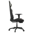 thumbnail image 4 of Silla Gamer vidaXL Ajustable con Reposapiés de Cuero Sintético, 4 of 9